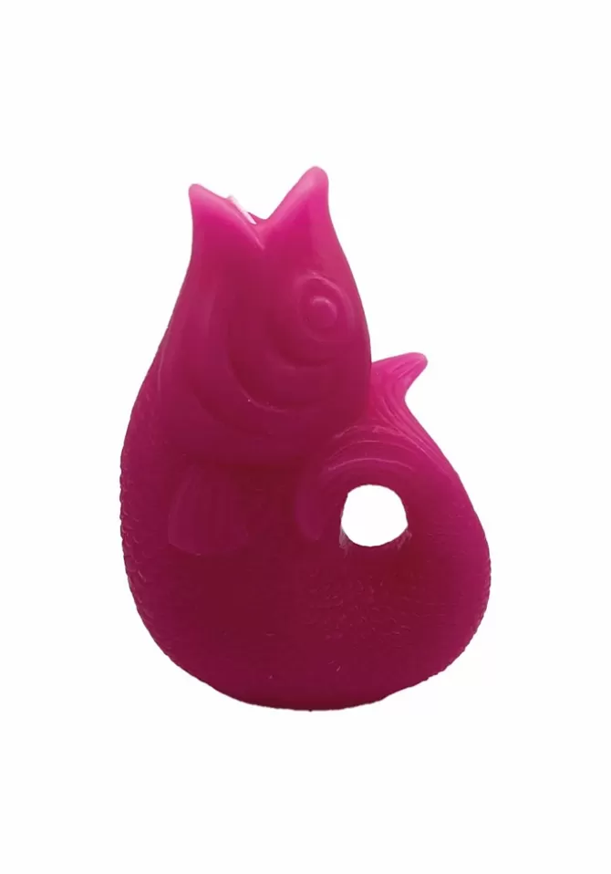 Blush Sélection Décoration Bougie Poisson Grand Modèle Rose Discount