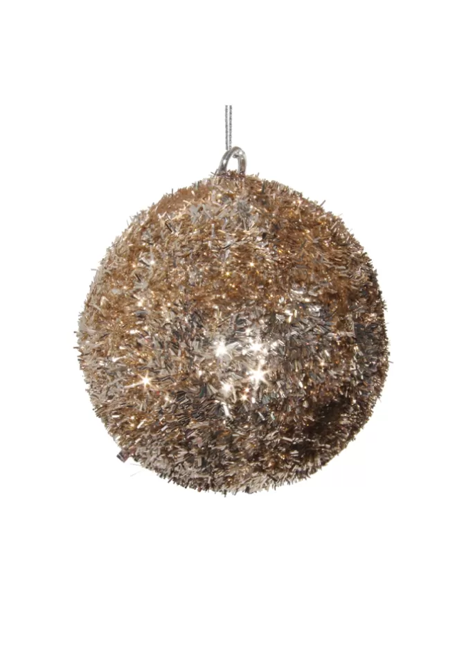 Blush Sélection Décoration Boule De Noël Franges Champagne Online
