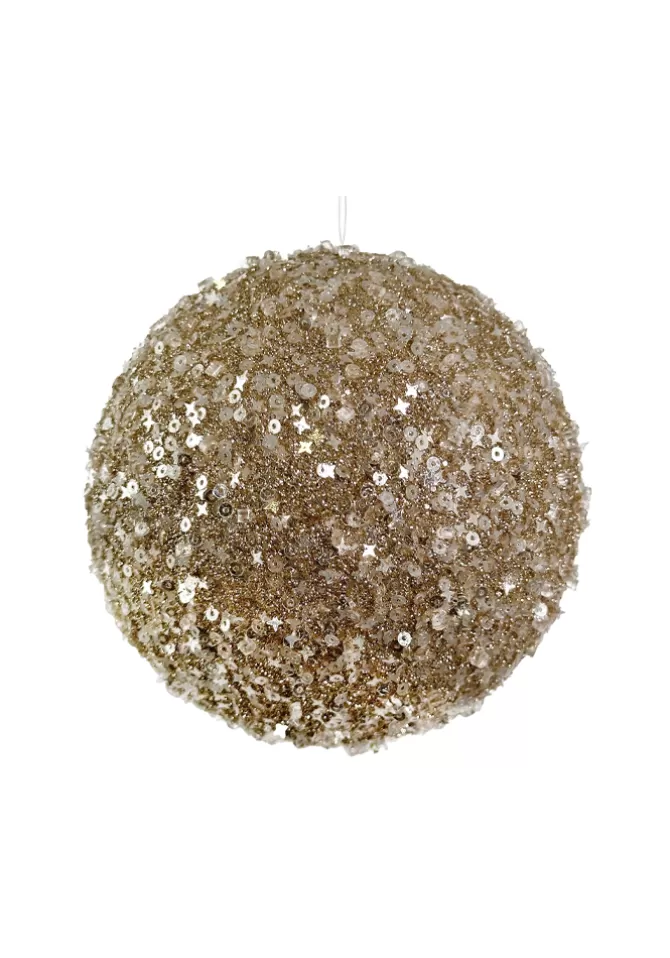 Blush Sélection Décoration Boule De Noël Sequins Dorés Clearance