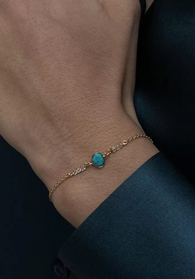 Hanka Ïn Bracelet Berry Turquoise Outlet