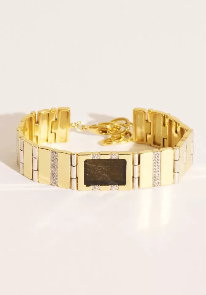 Be Maad Bracelet Bianca Obsidienne Best