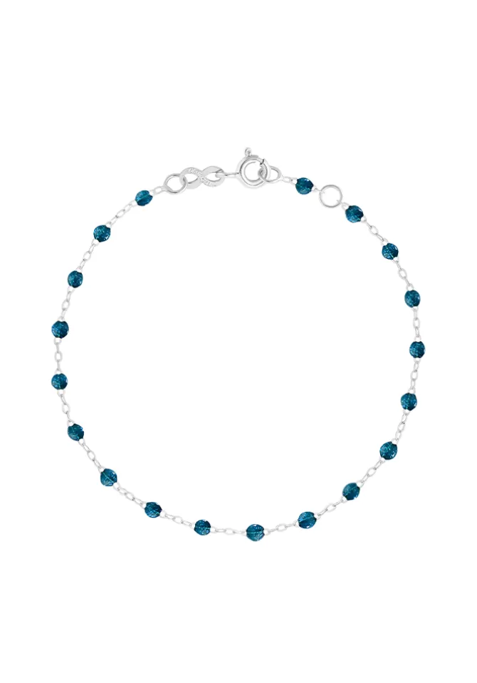 Gigi Clozeau Bracelet Classique Gigi Or Blanc Et Résines Jungle 17cm New