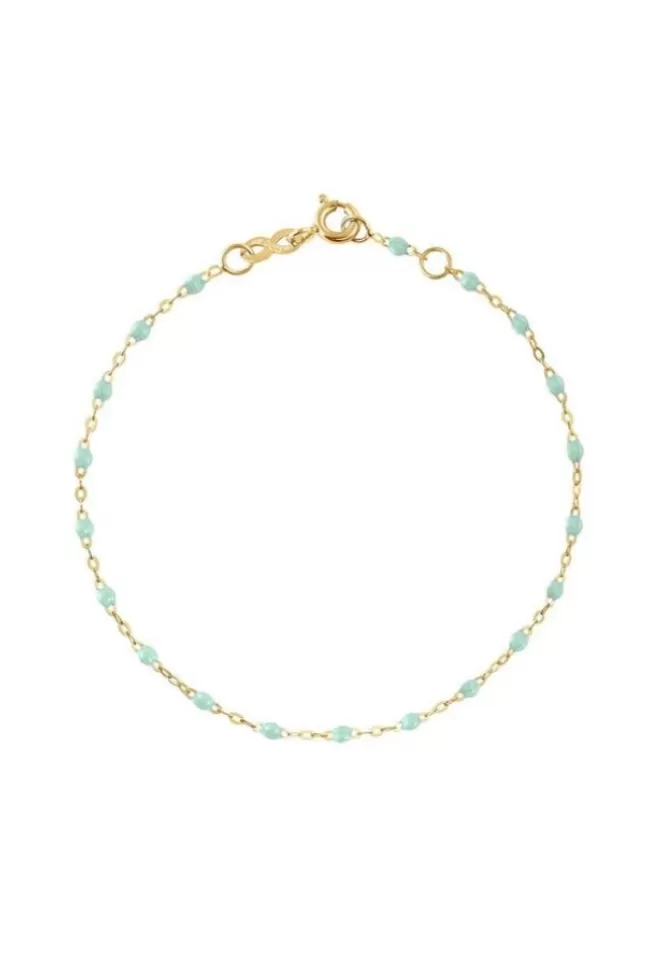 Gigi Clozeau Bracelet Classique Gigi Or Jaune Et Résines Jade 17cm Cheap