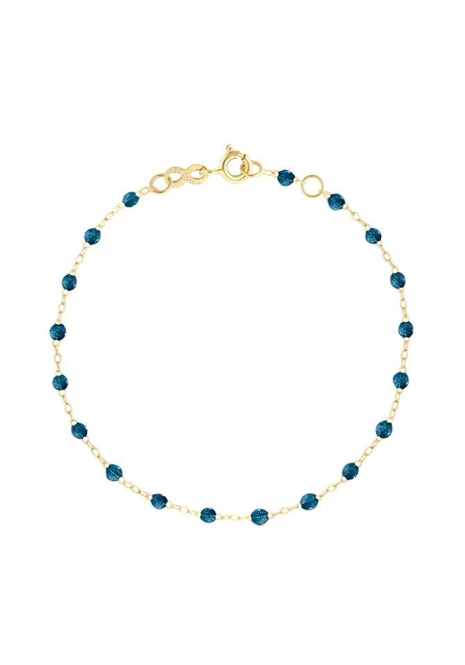 Gigi Clozeau Bracelet Classique Gigi Or Jaune Et Résines Jungle 17cm Best Sale