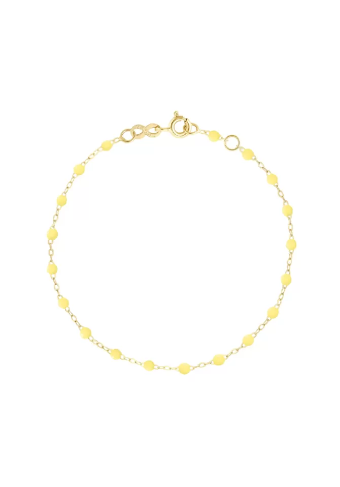 Gigi Clozeau Bracelet Classique Gigi Or Jaune Et Résines Mimosa 15cm Best