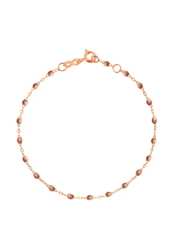 Gigi Clozeau Bracelet Classique Gigi Or Rose Et Résines Cuivre 17cm Shop