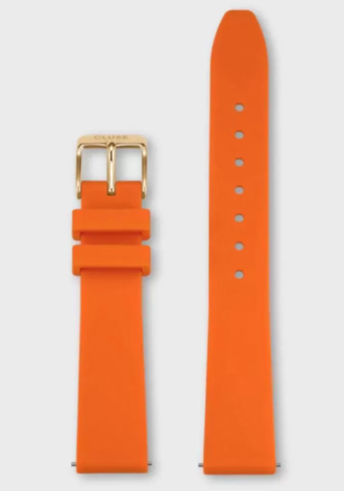 Cluse Bracelet De Montre Silicone Orange Cheap