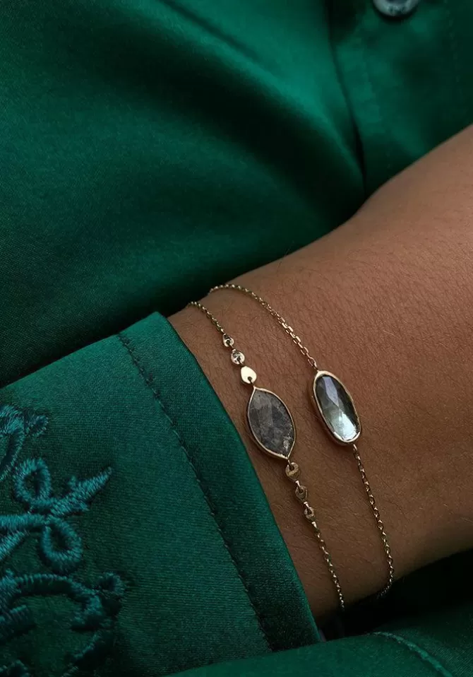 Céline Daoust Bracelet Diamant Gris Cheap