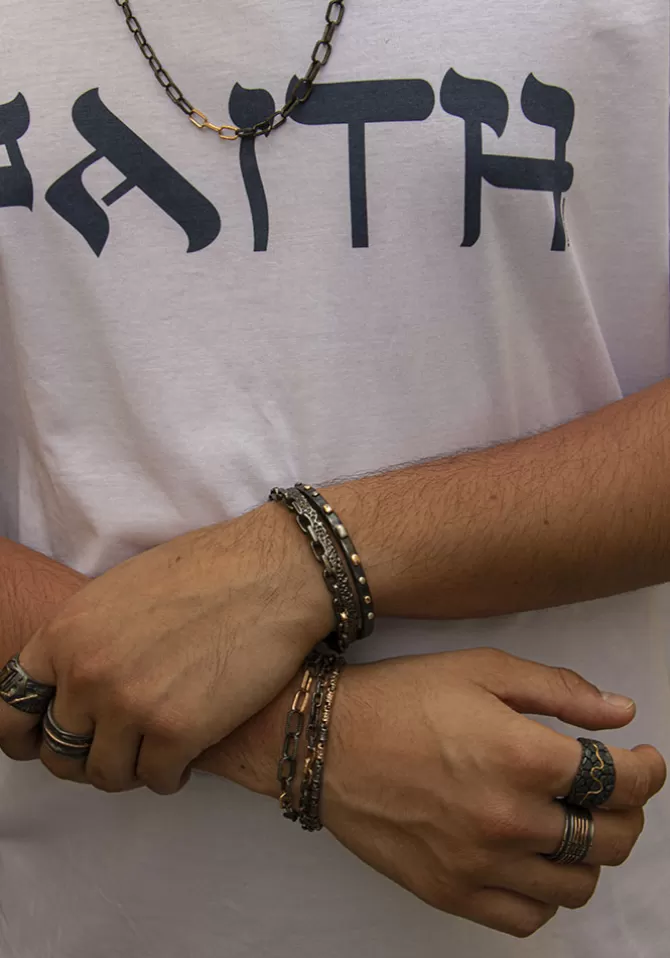 Kismet By Milka Bracelet Geometric Link Chain Best Sale