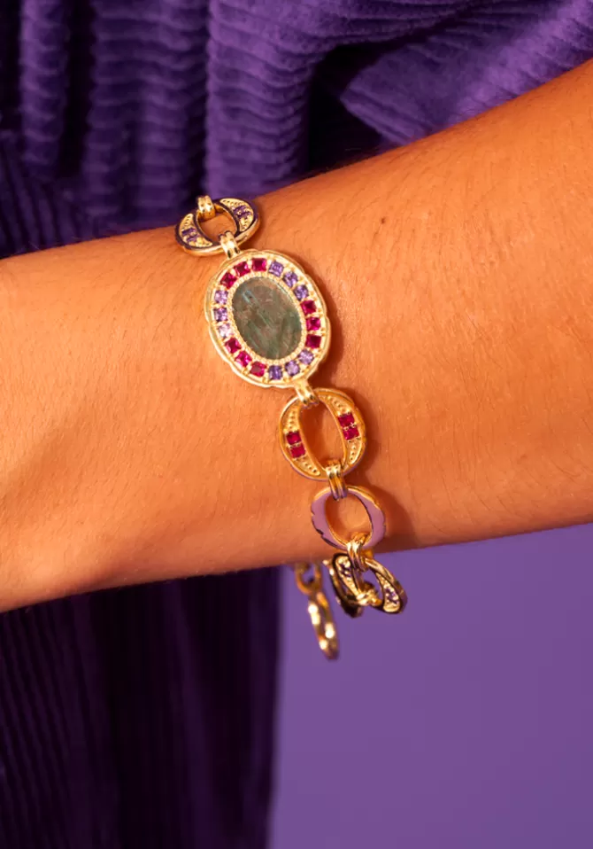 Be Maad Bracelet Hera Labradorite Cheap
