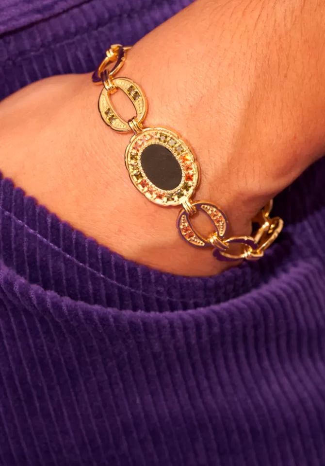 Be Maad Bracelet Hera Obsidienne Flash Sale