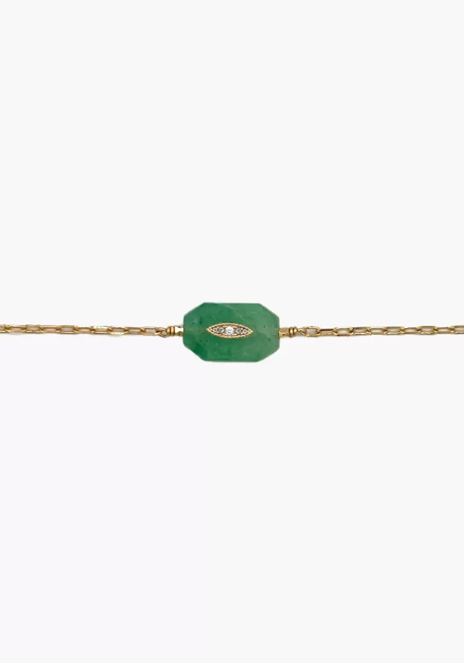 Hanka Ïn Bracelet Inside 2 Quartz Vert Shop