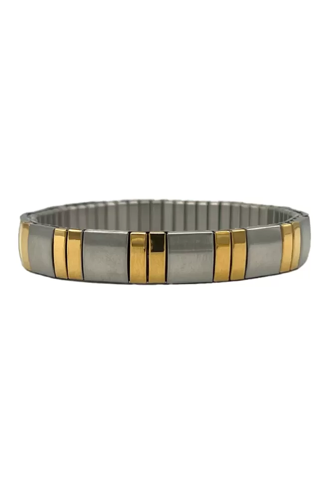 Blush Sélection Bijoux Bracelet Jas Bicolore Hot