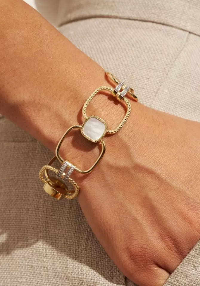 Be Maad Bracelet Kaïa Nacre Grise Store