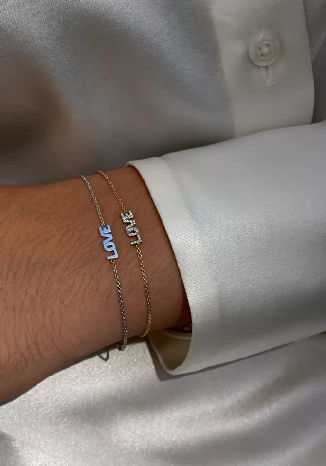 Kismet By Milka Bracelet Love Or Blanc Cheap