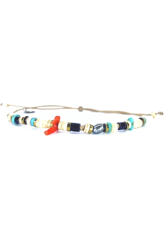 Be By Cat Bracelet Multi Pierres Perle Keshi Discount