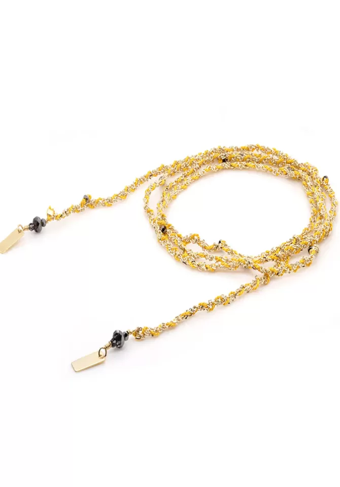 Marie-Laure Chamorel Bracelet N°182 Doré Et Jaune Cheap