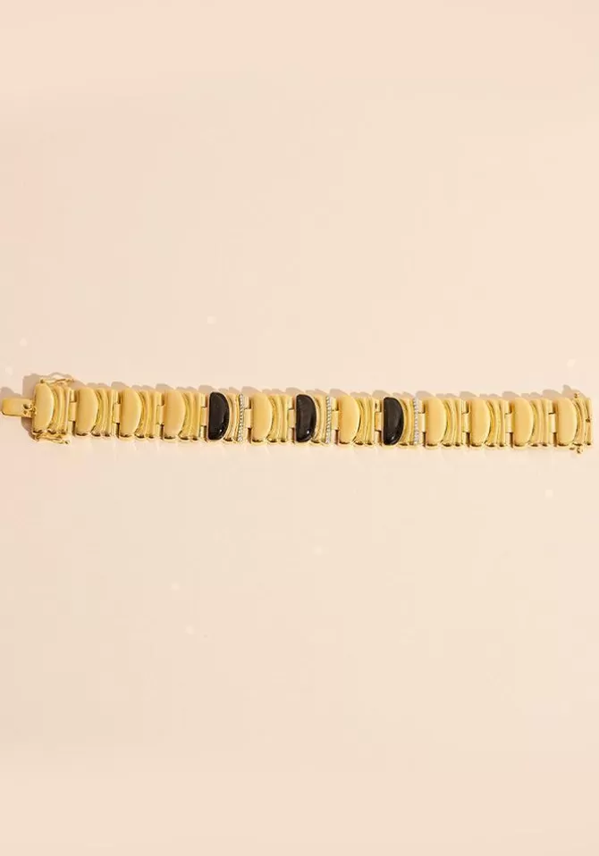 Be Maad Bracelet Seema Onyx Noir Shop