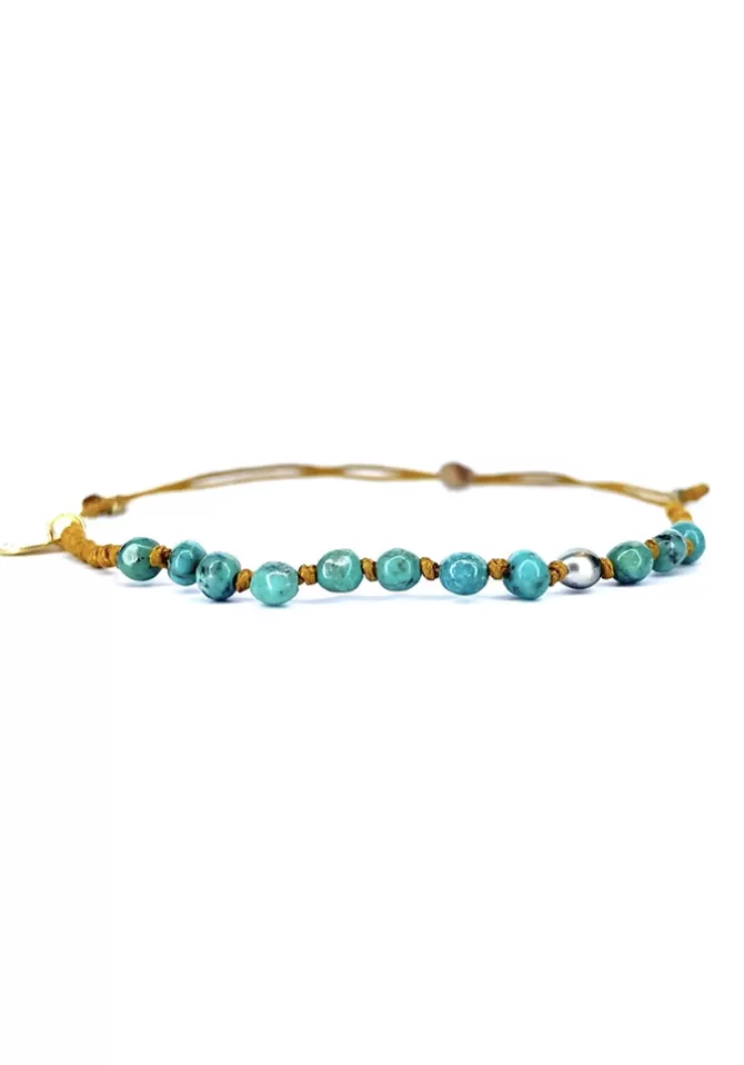 Be By Cat Bracelet Turquoise Keshi Hot