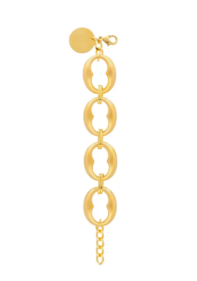 Vanessa Baroni Bracelet Turtle Gold Plaque Or Cheap