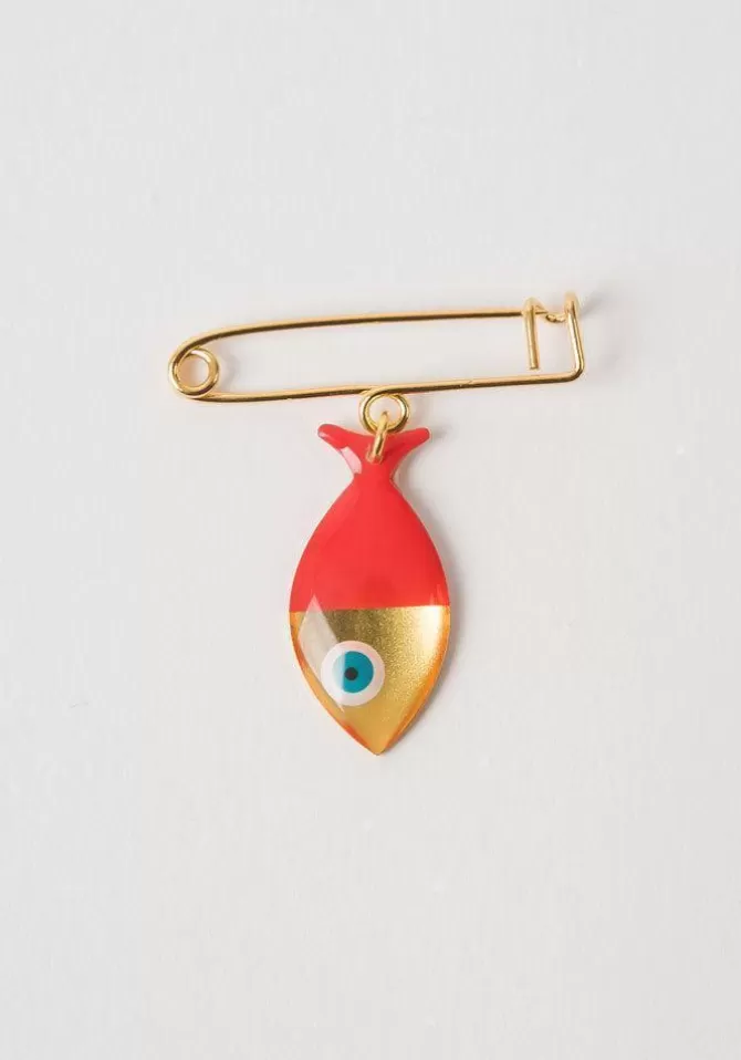 Bord De Leau Broche Poisson XXS Bleu Best Sale