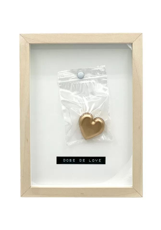 Marie Jeanselme Cadre Dose De Love Doré Cheap