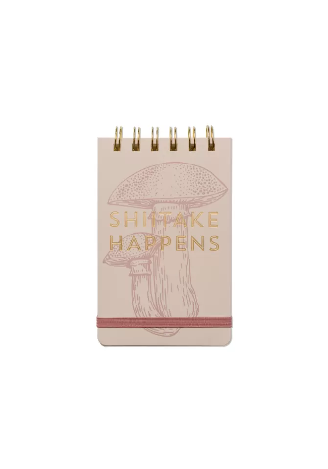 Blush Sélection Décoration Carnet À Spirales Shiitake Happens Flash Sale
