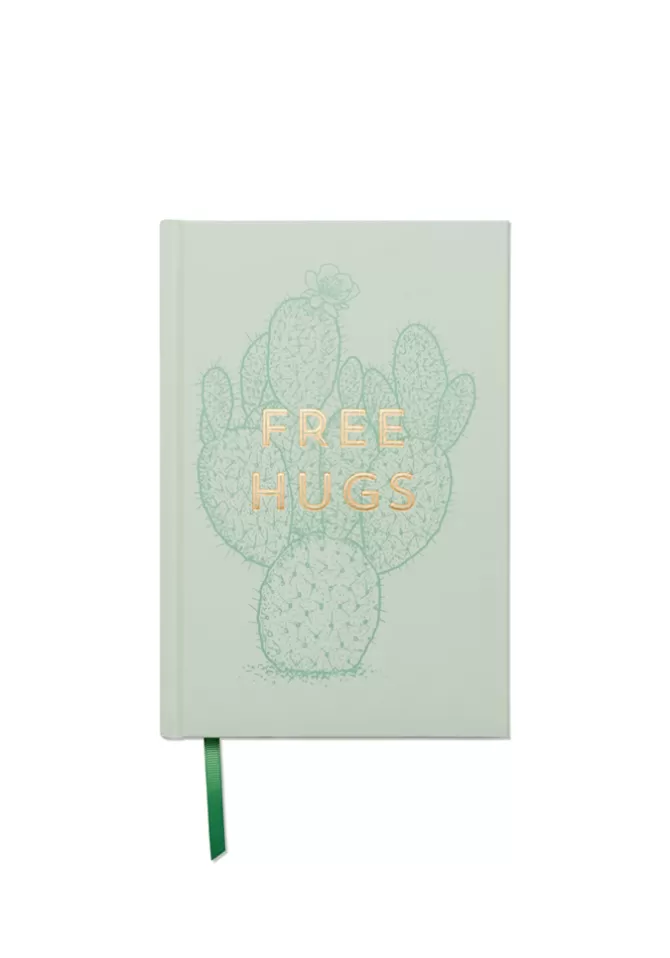 Blush Sélection Décoration Carnet Free Hugs Vert Hot