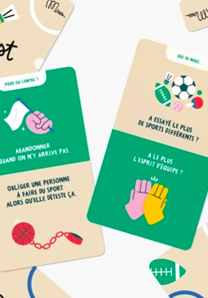 Minus Cartes 5 Minutes De Moments Complices - C'est Du Sport Sale