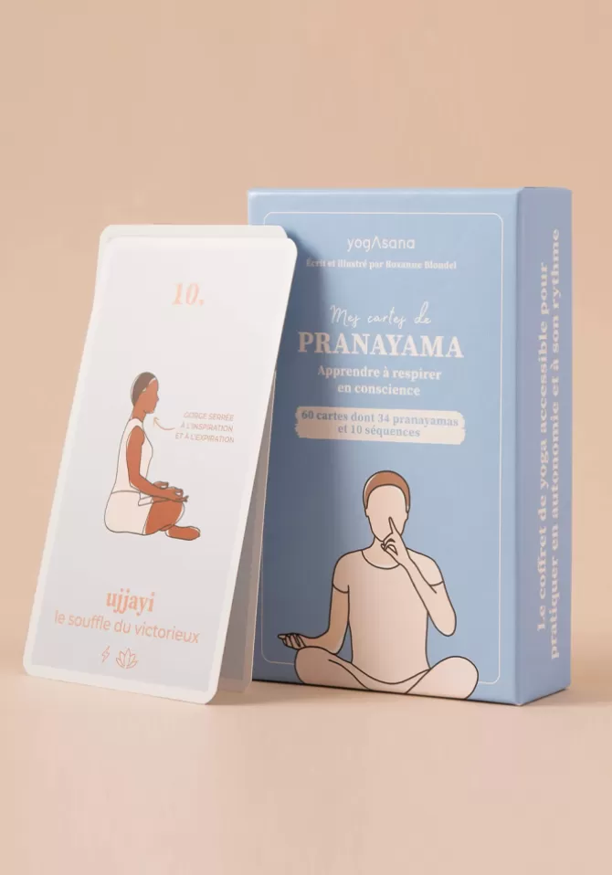 Yogasana Cartes De Respiration Pranayama Discount