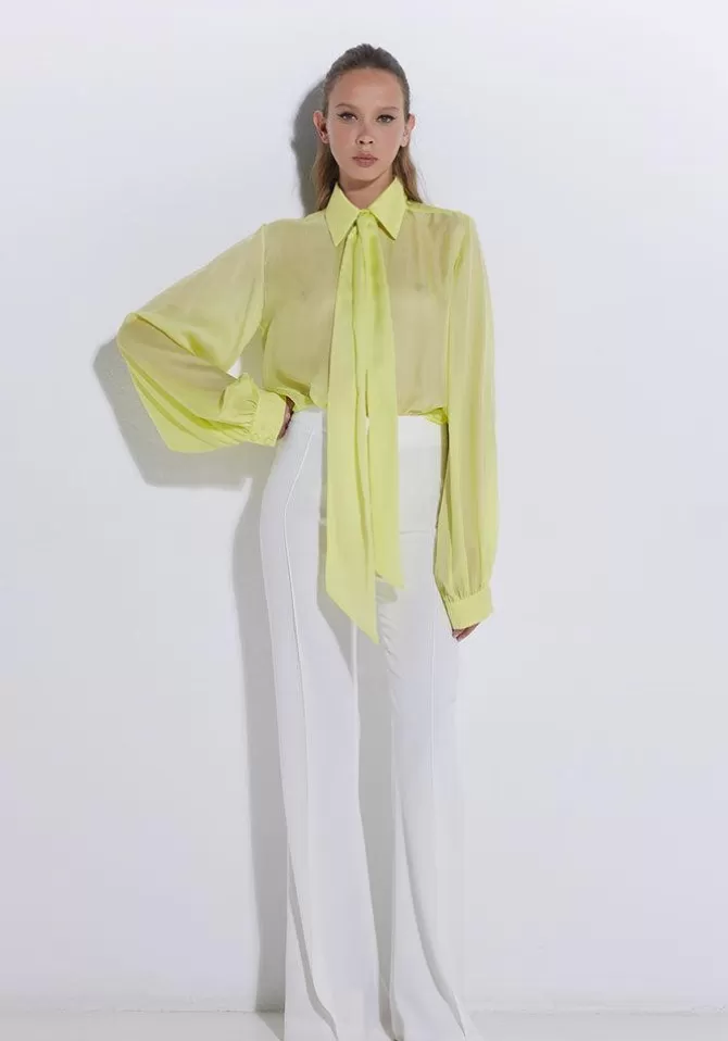 Oud Paris Chemise Bruna Jaune Clearance