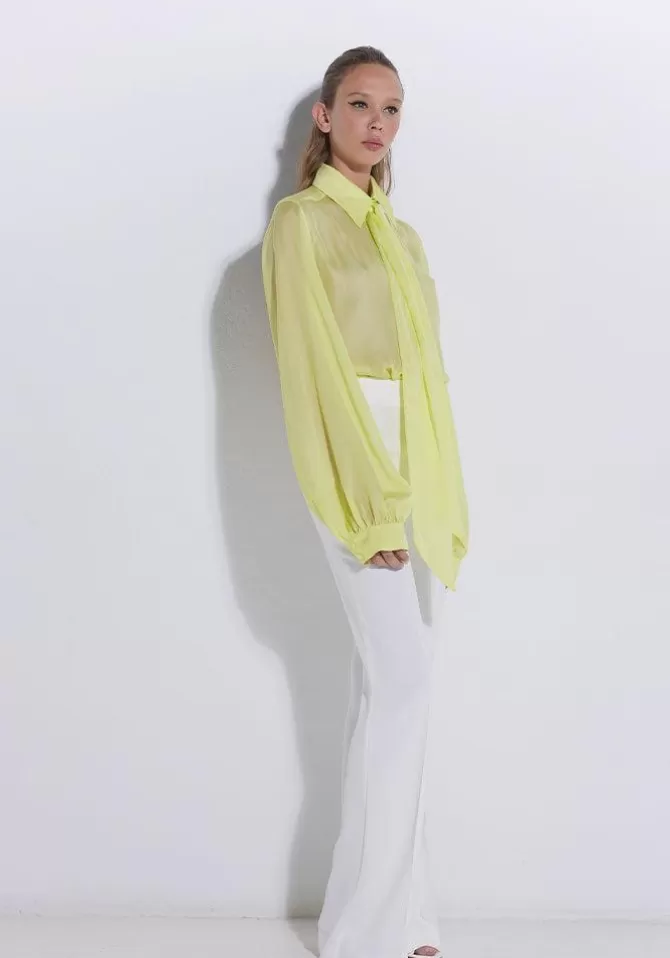 Oud Paris Chemise Bruna Jaune Clearance