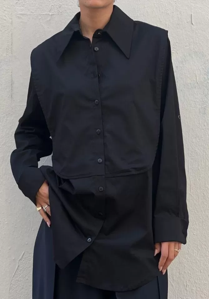 Oud Paris Chemise Owen Noire Clearance
