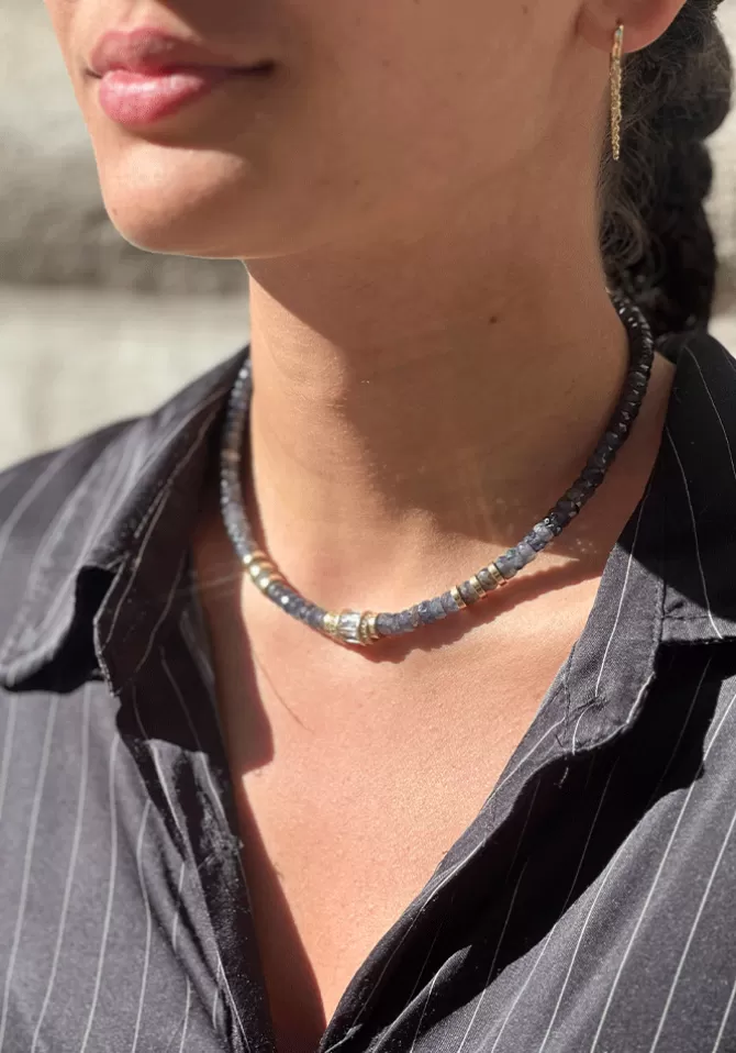 Hanka Ïn Choker Elon Iolite Online