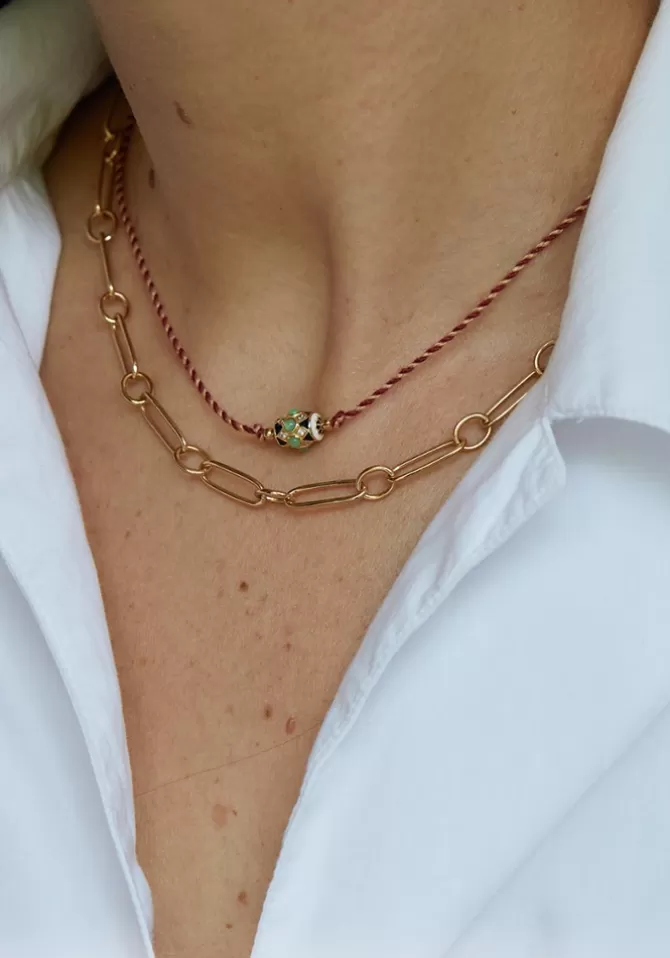 Dorothée Sausset Choker Havana Fil Bicolore Online