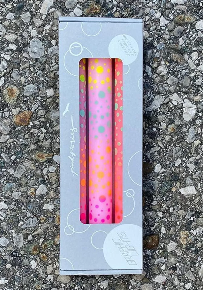 Blush Sélection Décoration 3 Cierges Graphic Lights Dots 403 Online