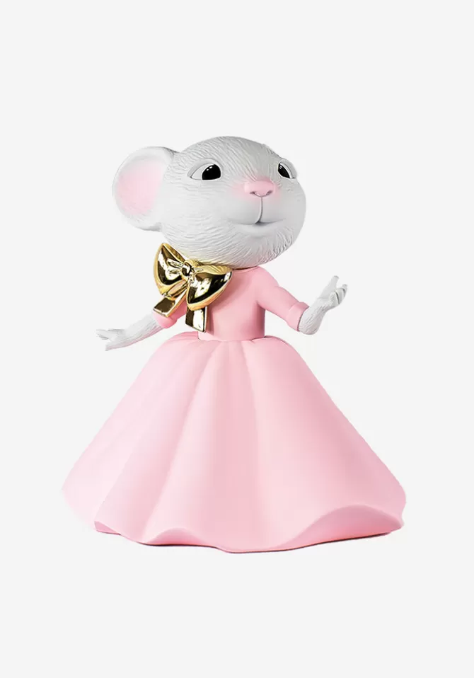 Leblon Delienne Claris The Mouse Rose Et Chromé Doré Online