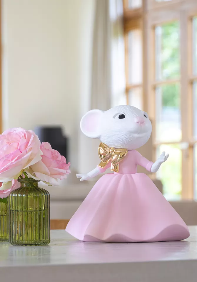 Leblon Delienne Claris The Mouse Rose Et Chromé Doré Online