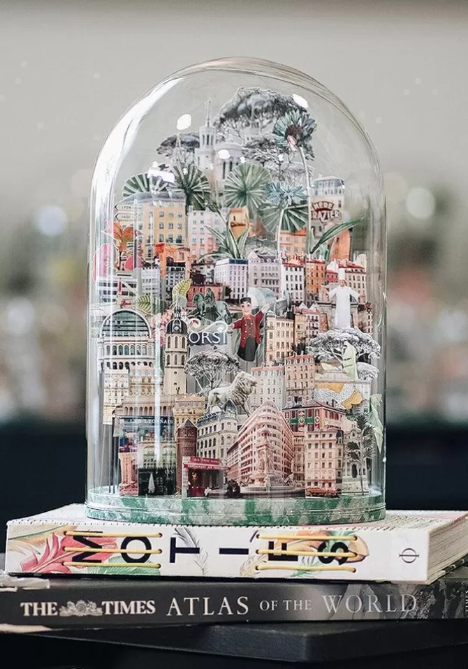 The Map By Charlottechab Cloche The Map Lyon Clearance