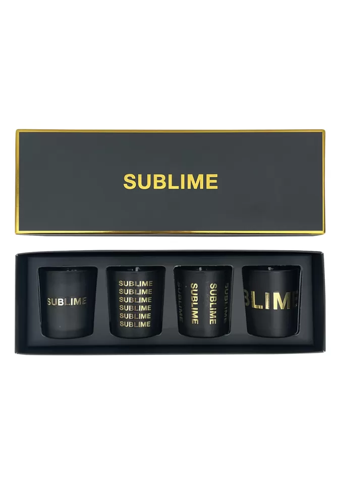 Blush Sélection Décoration Coffret 4 Bougies Sublime Shop