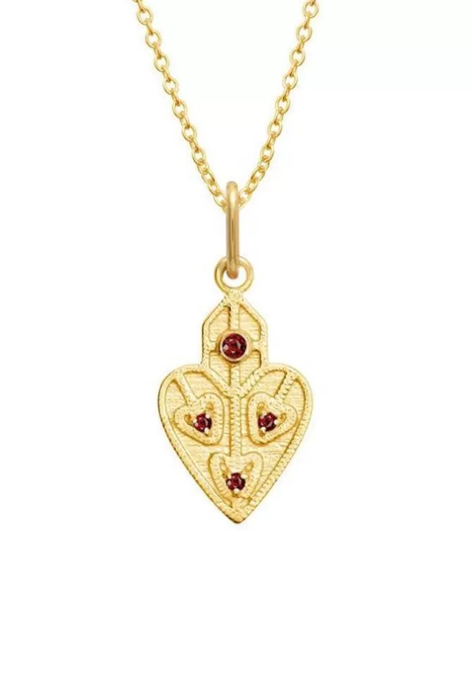 Dorothée Sausset Collier Anahata S Grenat Flash Sale