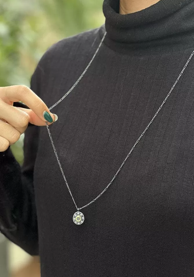 Rusty Thought Collier Circle Chaine Outlet