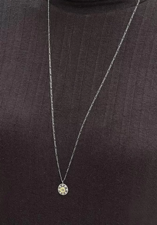 Rusty Thought Collier Circle Chaine Outlet