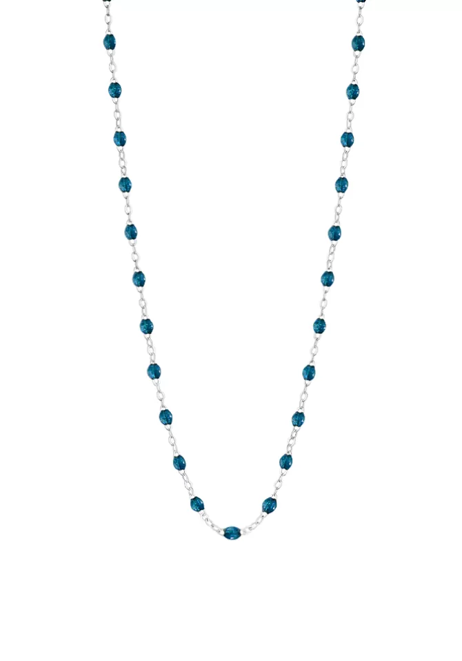 Gigi Clozeau Collier Classique Gigi Or Blanc Et Résines Jungle 42 cm Fashion