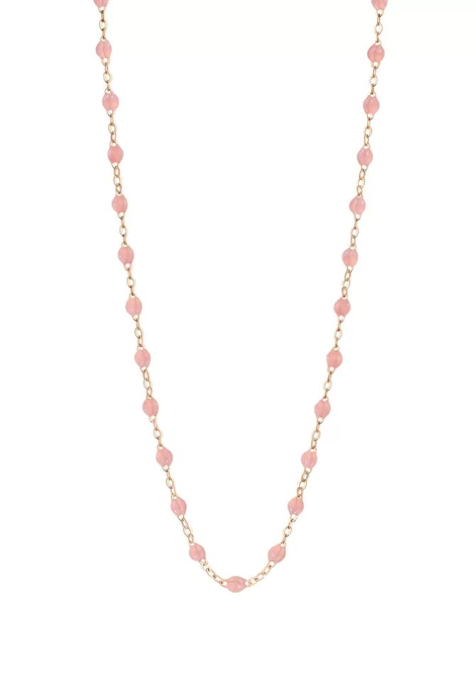 Gigi Clozeau Collier Classique Gigi Or Rose Et Résines Blush 50cm Sale