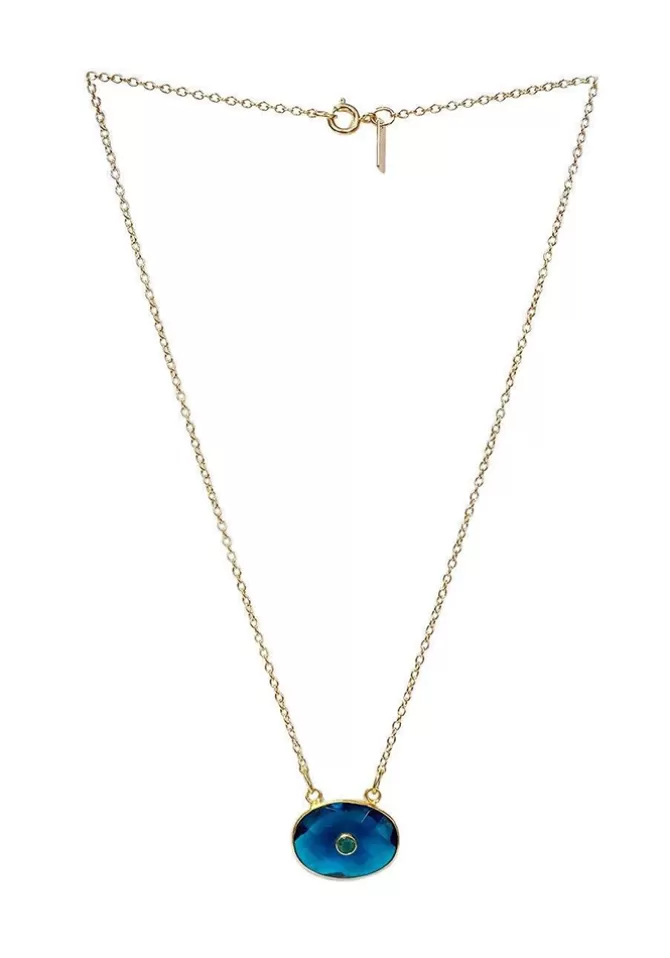 L'Atelier Des Dames Collier Court Multipierres Zia New