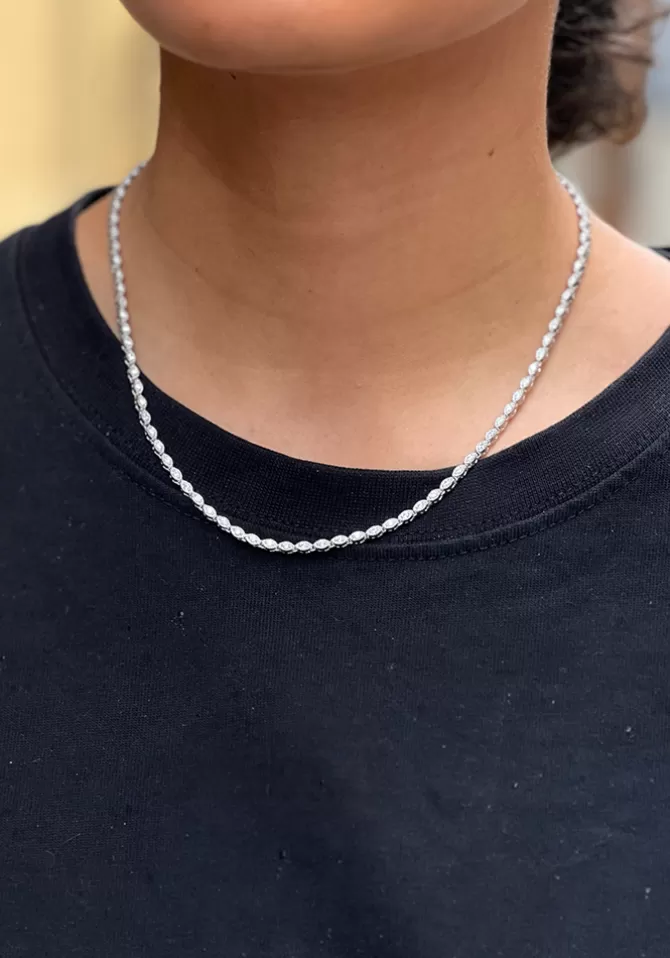 Maison Baika Collier Daisy Argent Store
