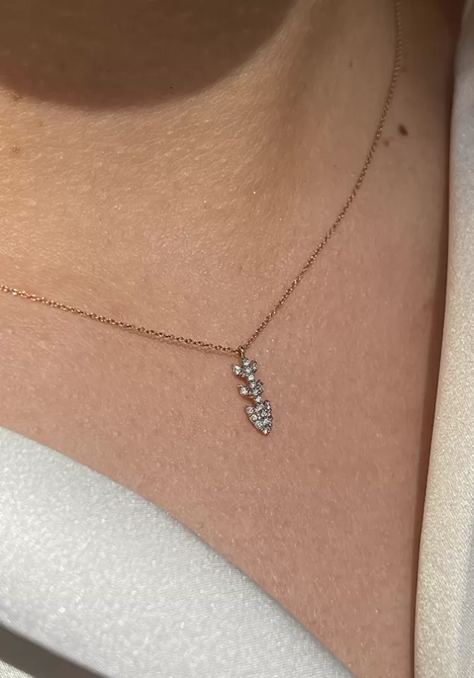Kismet By Milka Collier Dart Diamants Blancs Cheap