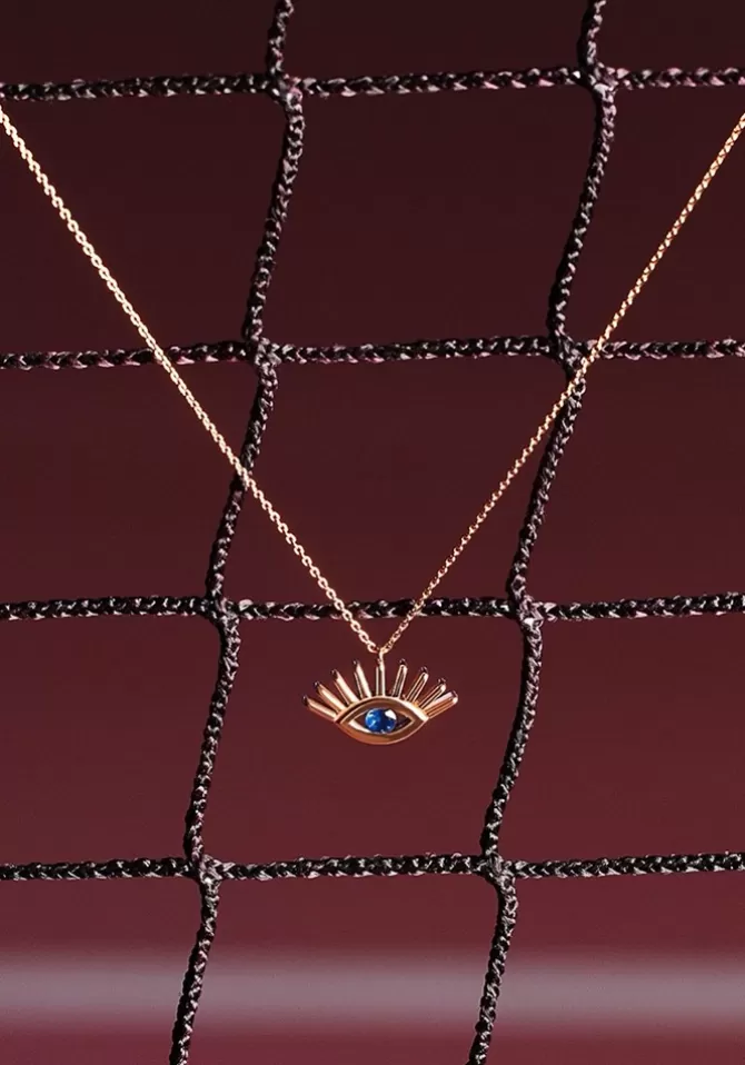 Kismet By Milka Collier Evil Eye Saphir New