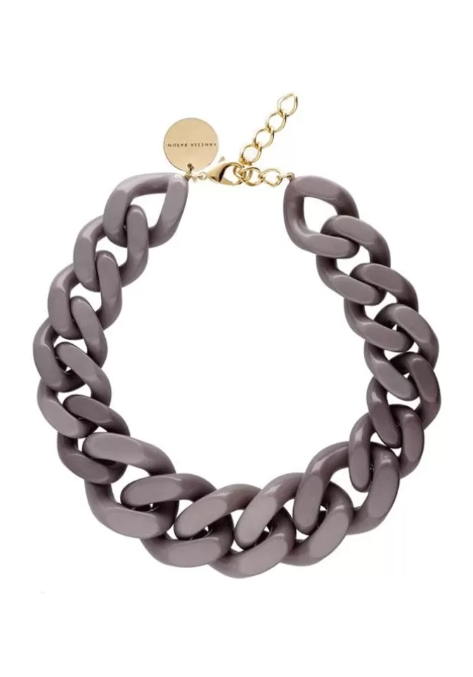 Vanessa Baroni Collier Great Dark Taupe Outlet